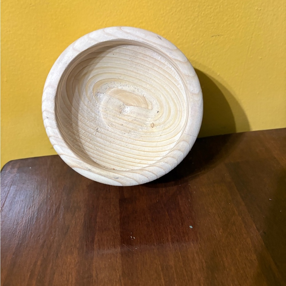 Natural Wooden Bowl